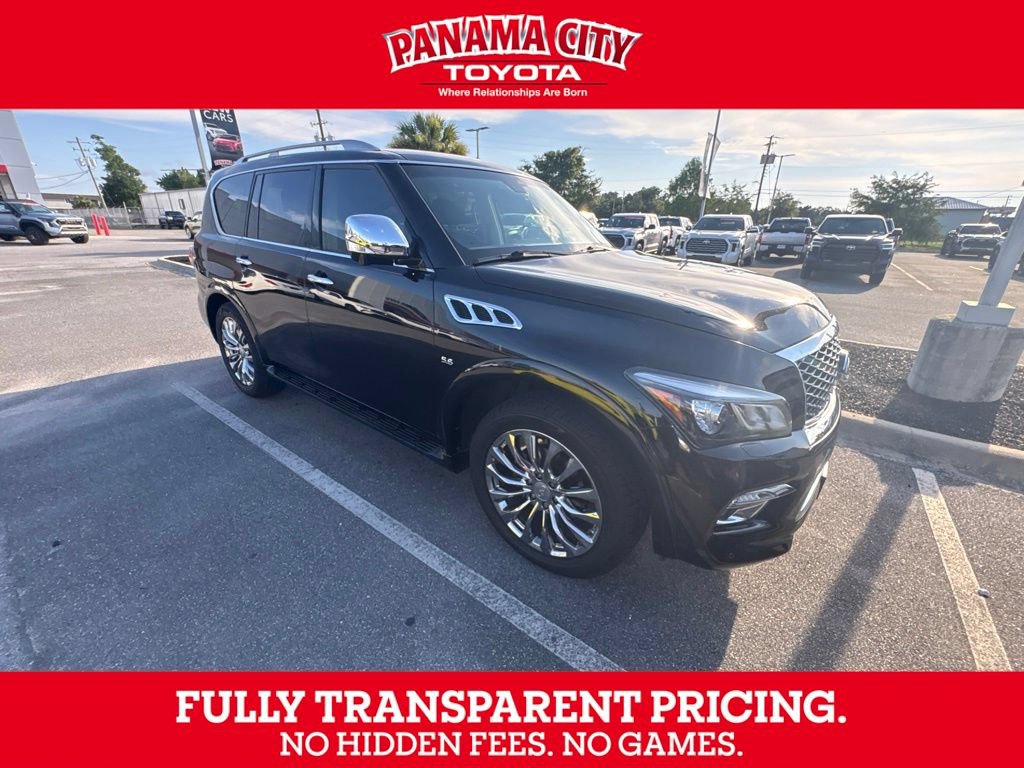 Used 2017 INFINITI QX80 2WD w/ Deluxe Technology Package