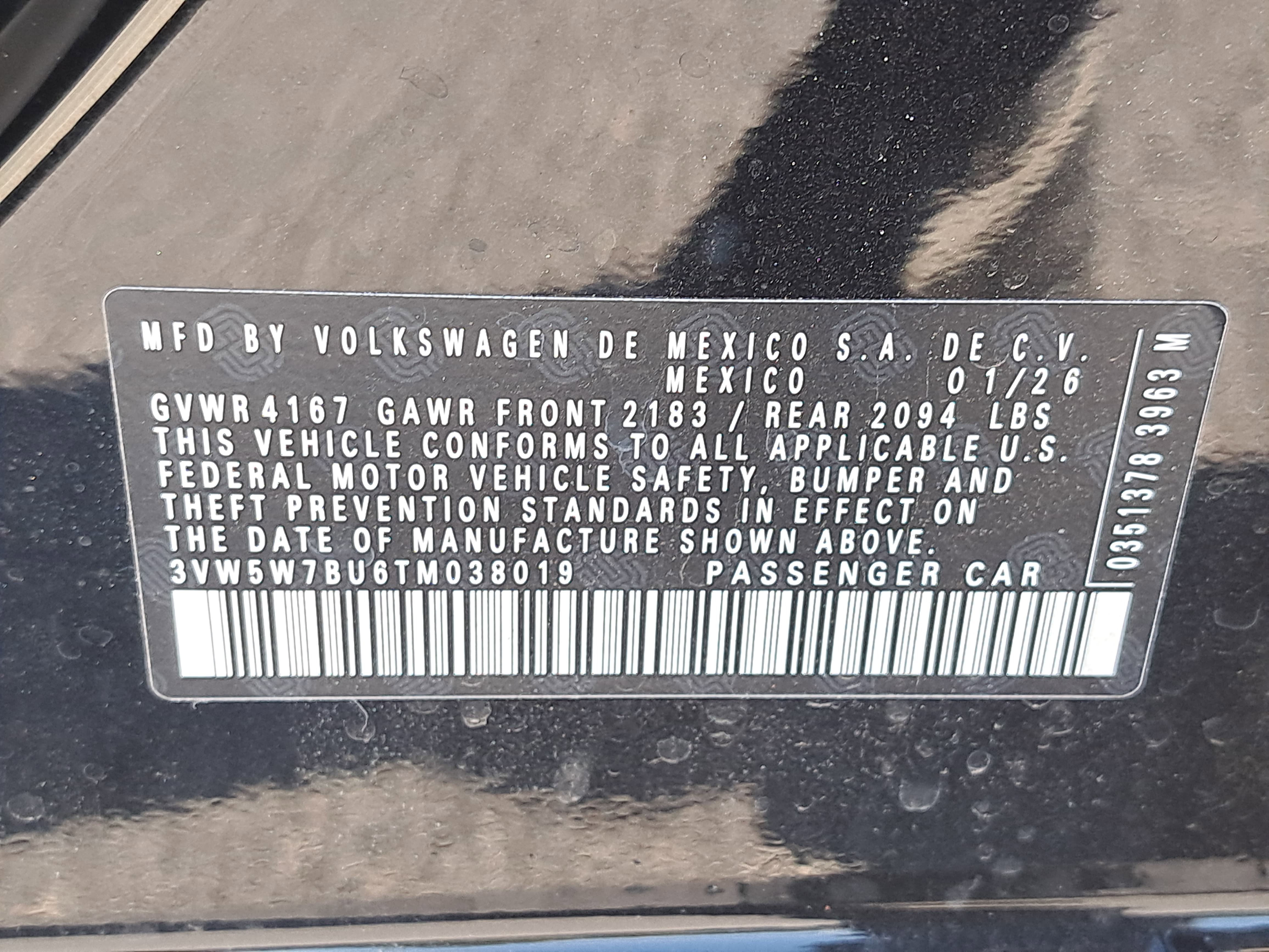 New 2026 Volkswagen Jetta S FWD image 32