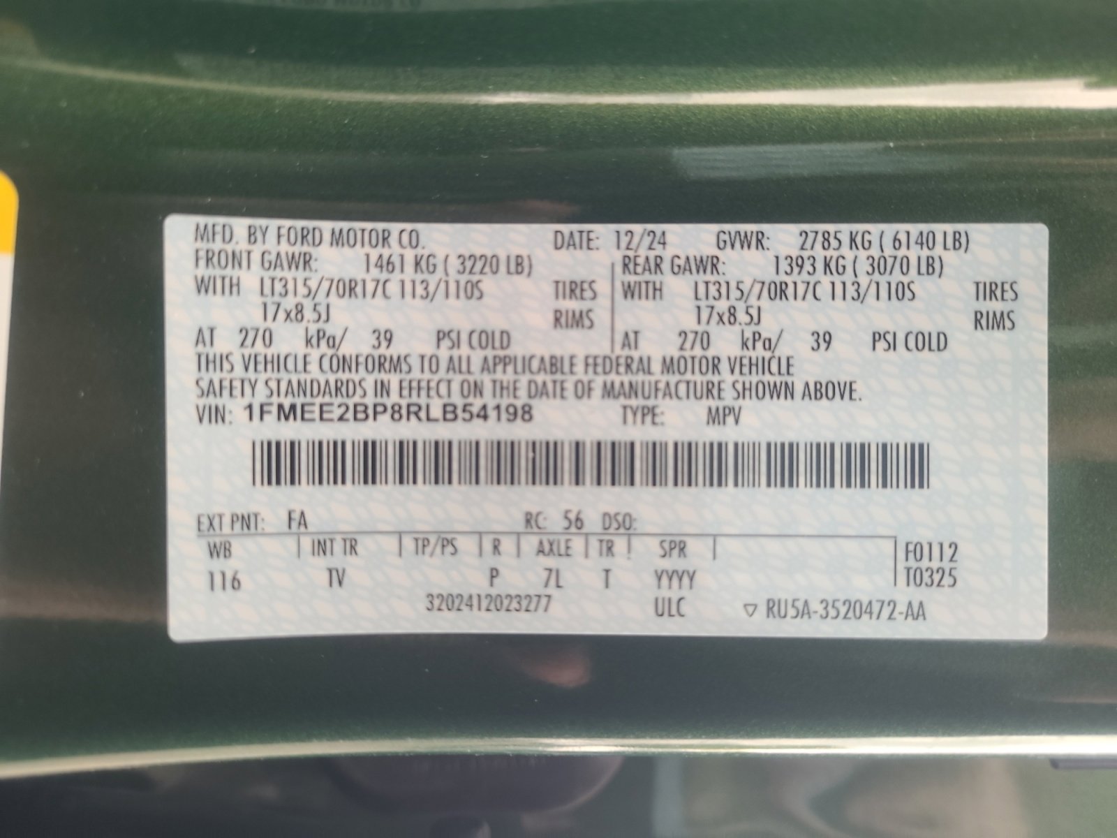 Used 2024 Ford Bronco Wildtrak AWD/4WD image 25