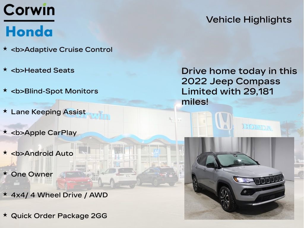 Used 2022 Jeep Compass Limited image 6