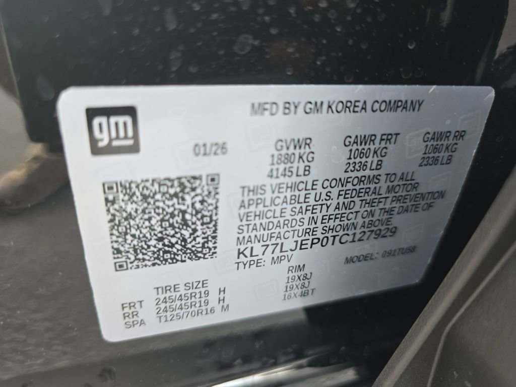 New 2026 Chevrolet Trax RS w/ Sunroof Package image 37