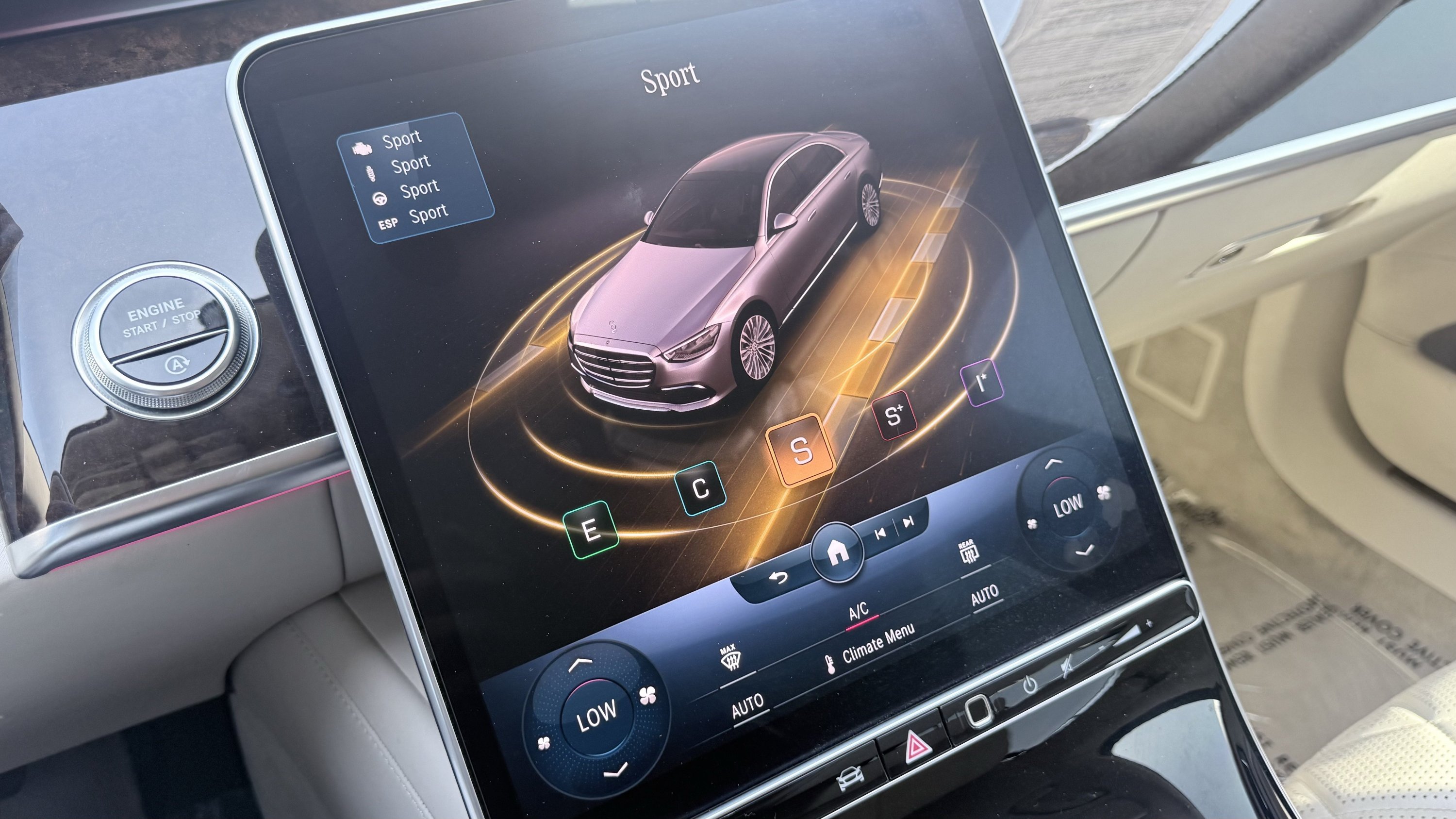 Used 2021 Mercedes-Benz S 580 4MATIC Sedan w/ Warmth & Comfort Package image 71