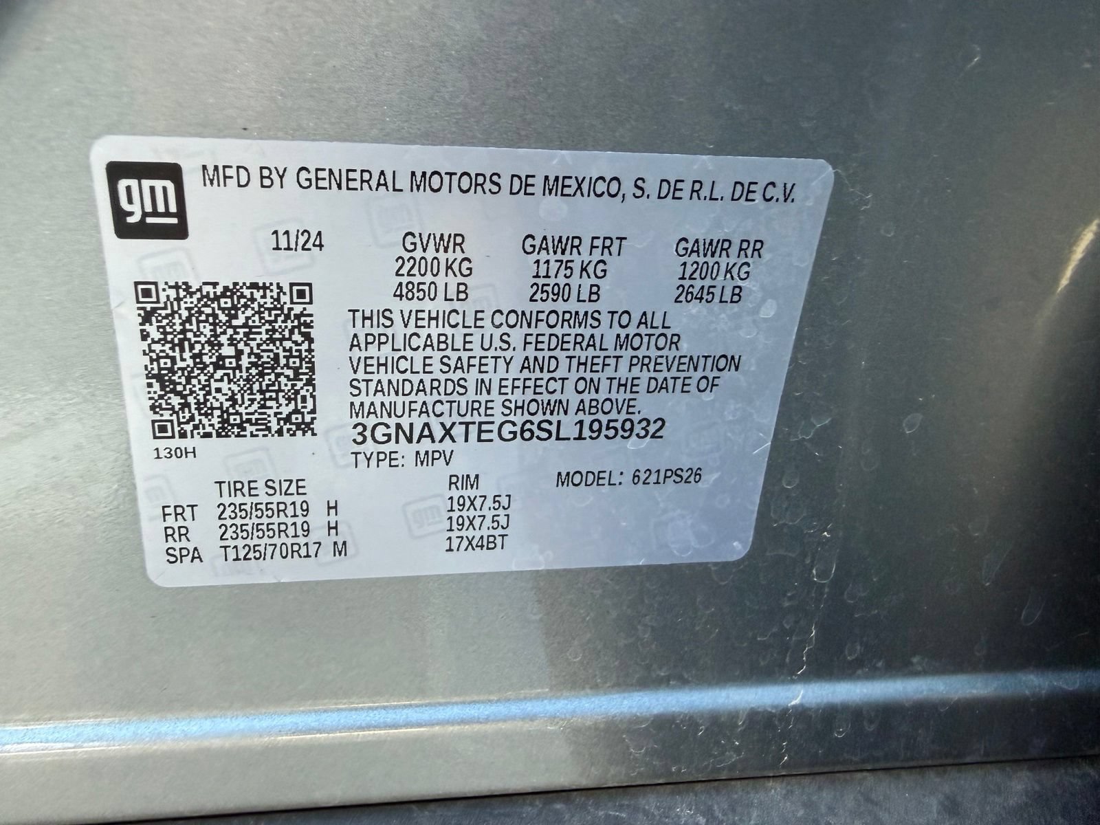 Used 2025 Chevrolet Equinox RS w/ Convenience Package III AWD/4WD image 43