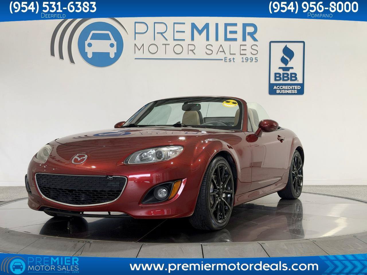 Used 2009 MAZDA MX-5 Miata Grand Touring w/ Premium Pkg
