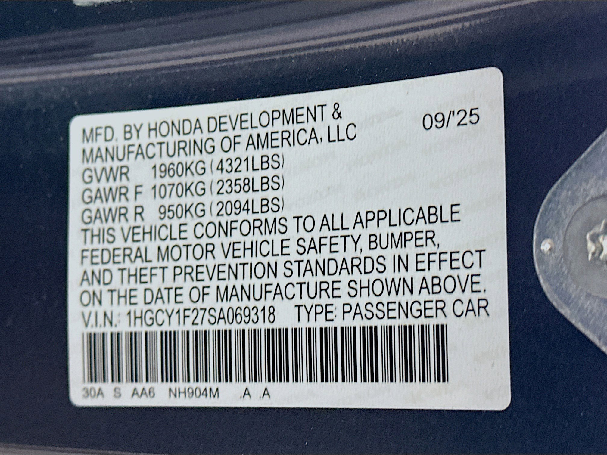 Used 2025 Honda Accord LX image 12