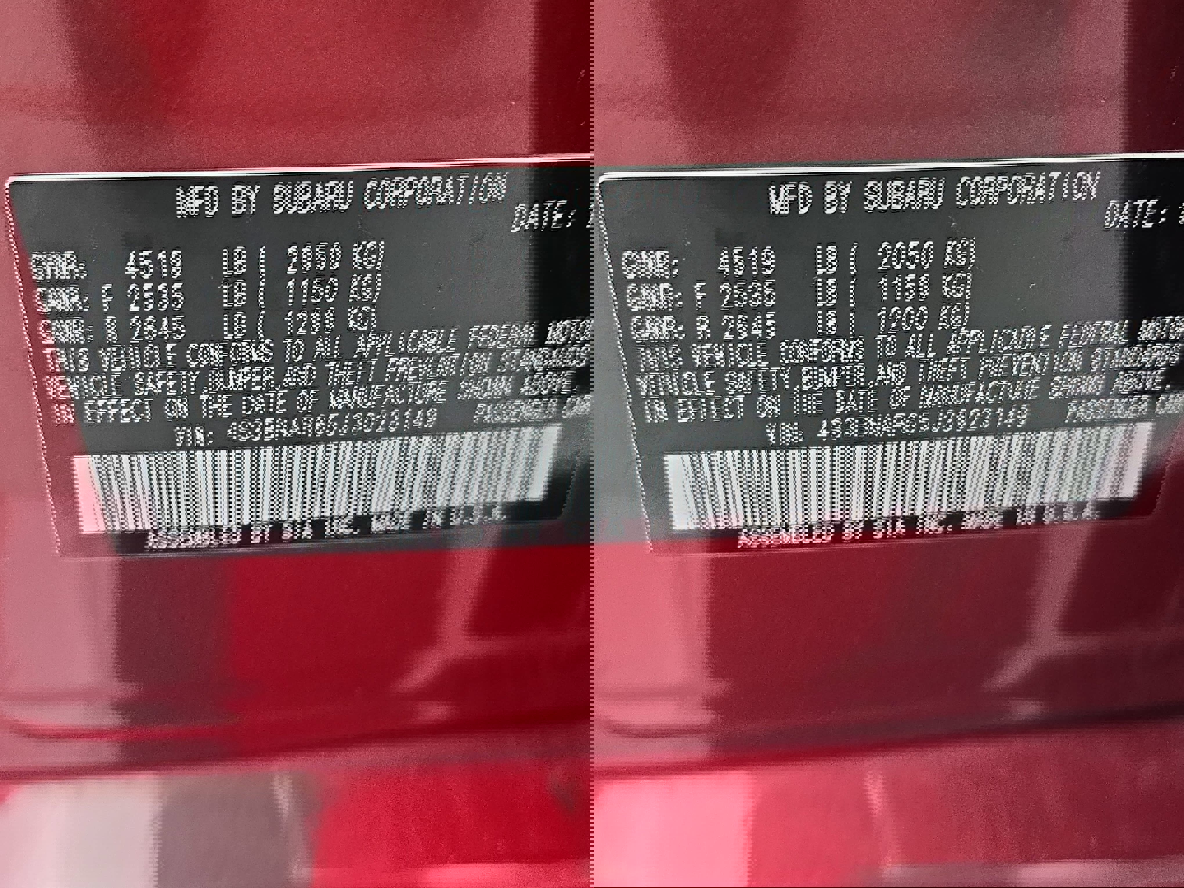 Used 2018 Subaru Legacy 2.5i Sport image 33