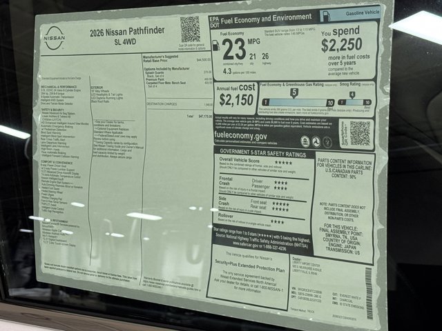 New 2026 Nissan Pathfinder SL image 7