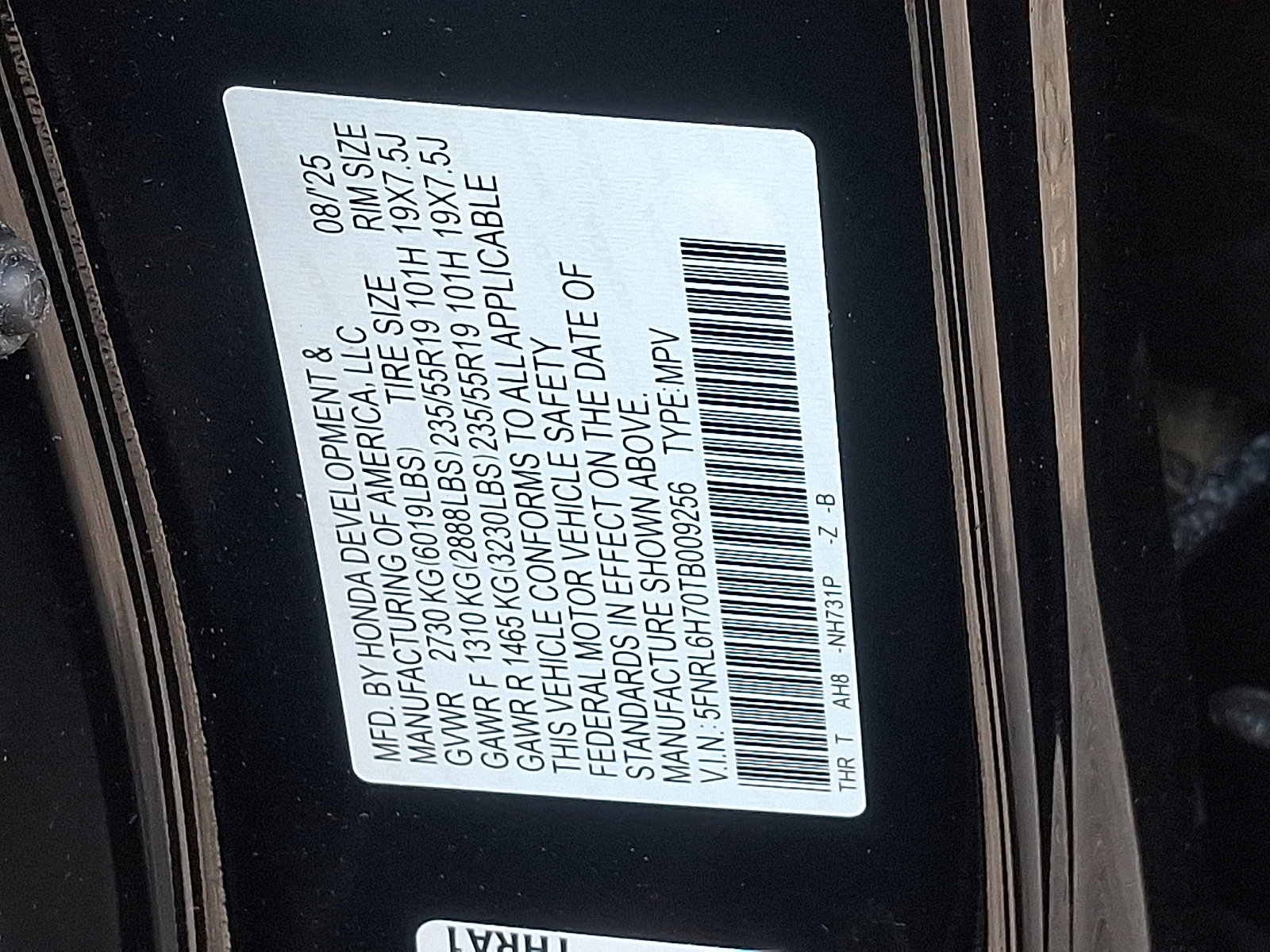 Certified 2026 Honda Odyssey Sport-L image 4