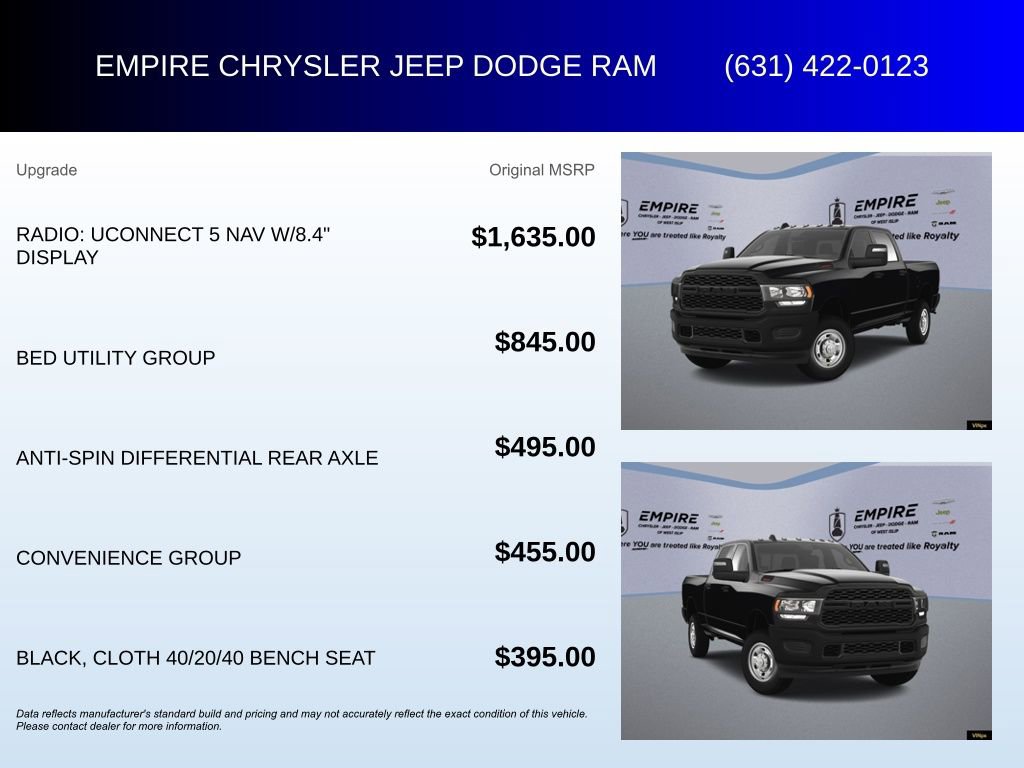 Used 2024 RAM 2500 Tradesman w/ Bed Utility Group image 6