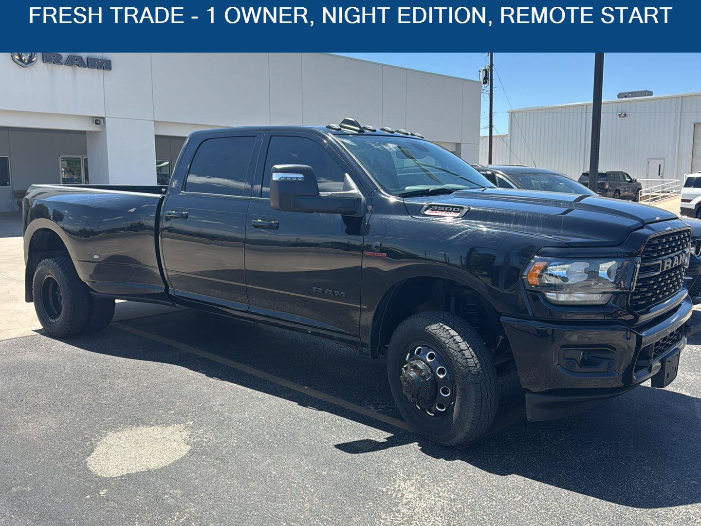 Used 2024 RAM 3500 Big Horn w/ Night Edition AWD/4WD image 1