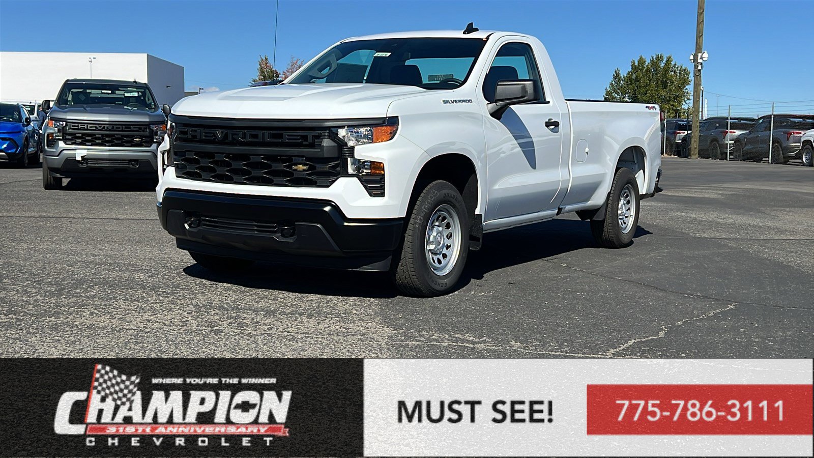 New 2026 Chevrolet Silverado 1500 W/T