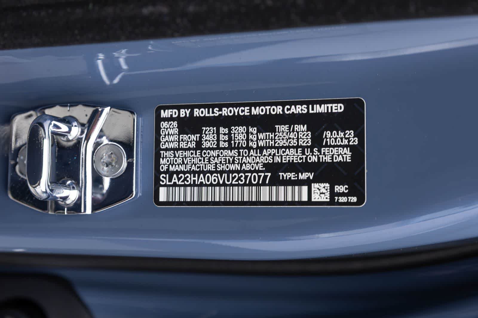 New 2027 Rolls-Royce Cullinan AWD/4WD image 17