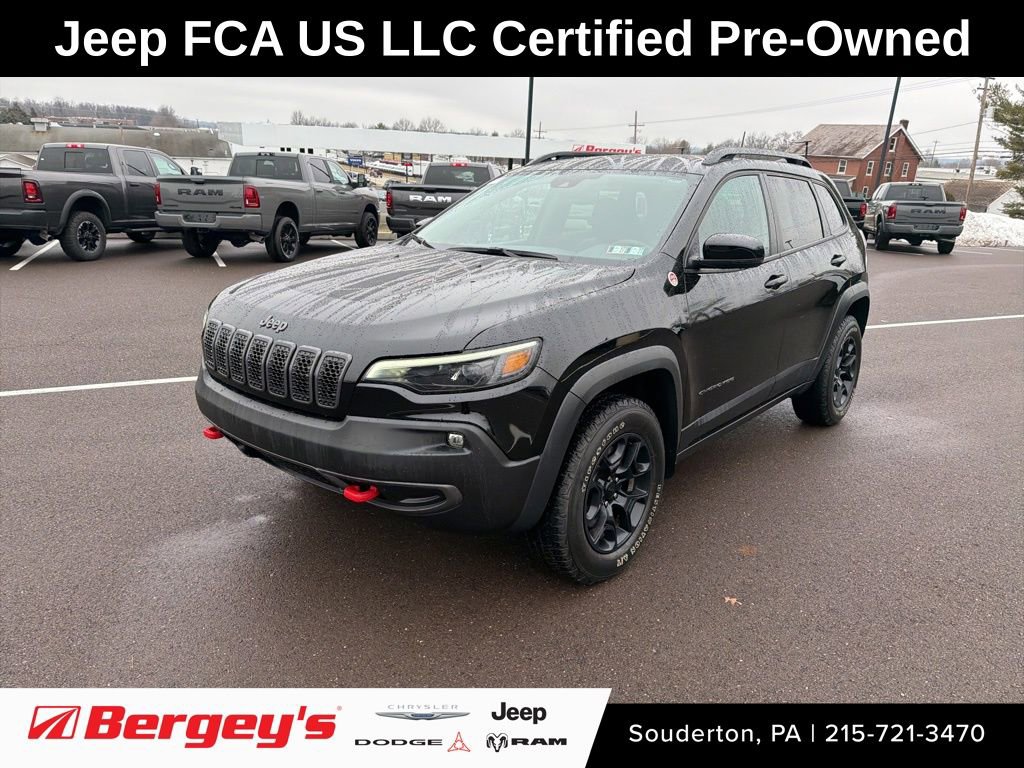 Certified 2022 Jeep Cherokee Trailhawk w/ Trailer Tow Group image 1