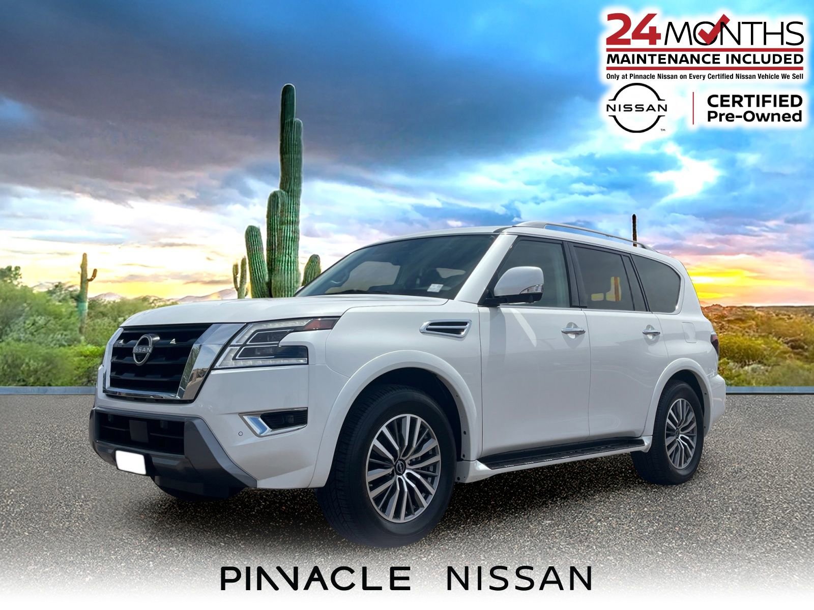 Certified 2024 Nissan Armada SL w/ Captain's Chairs Package