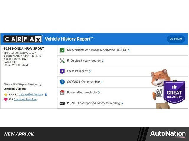 Used 2024 Honda HR-V Sport