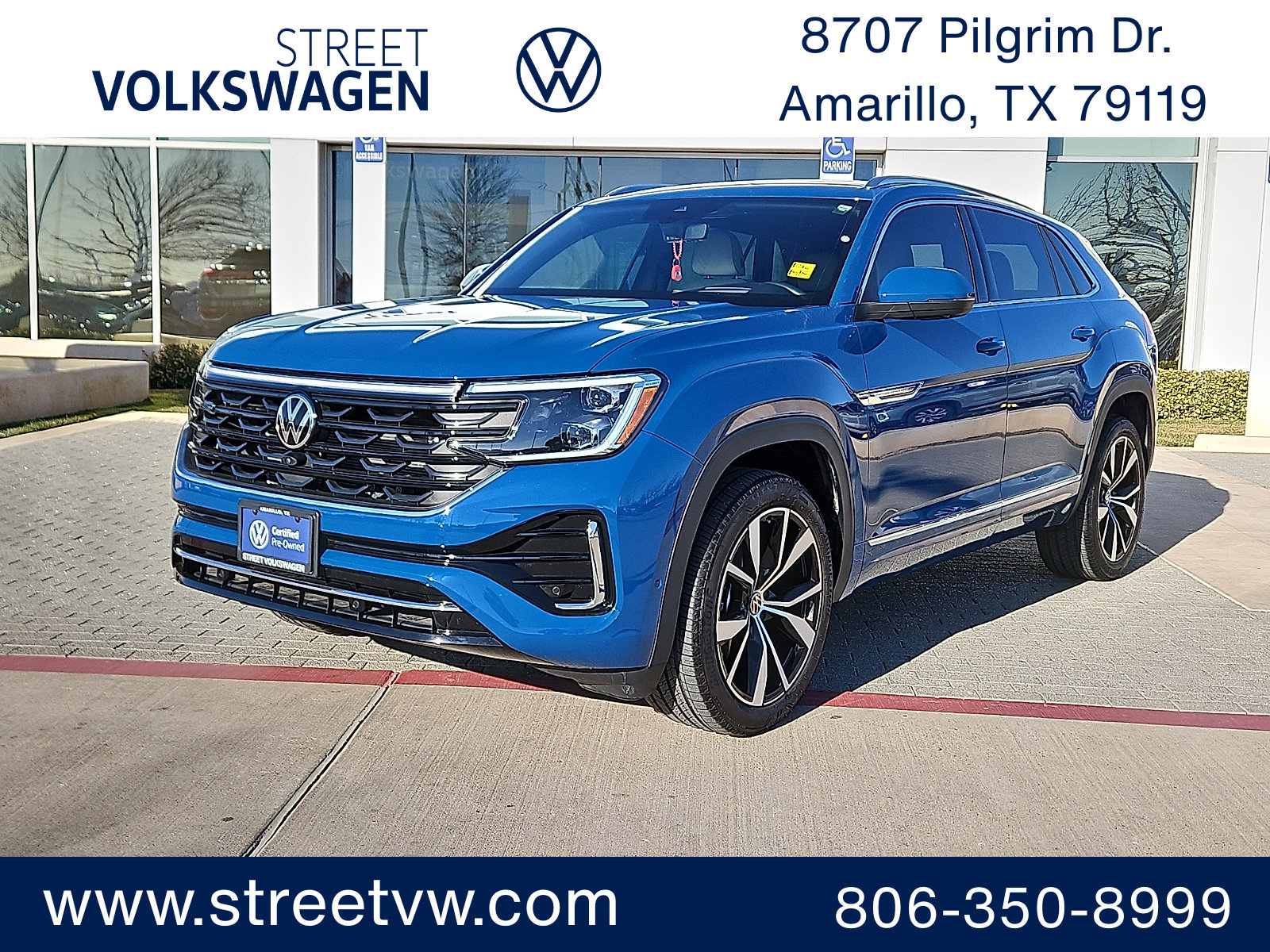 Used 2025 Volkswagen Atlas Cross Sport SEL Premium R-Line image 1