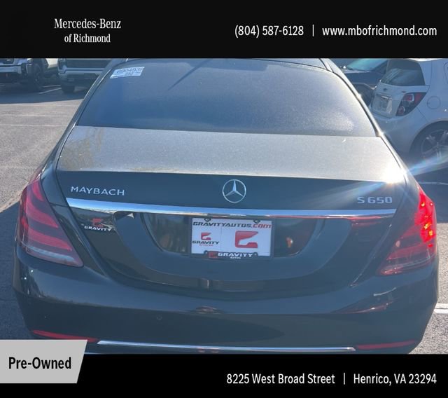 Used 2018 Mercedes-Benz Maybach S 650 image 3