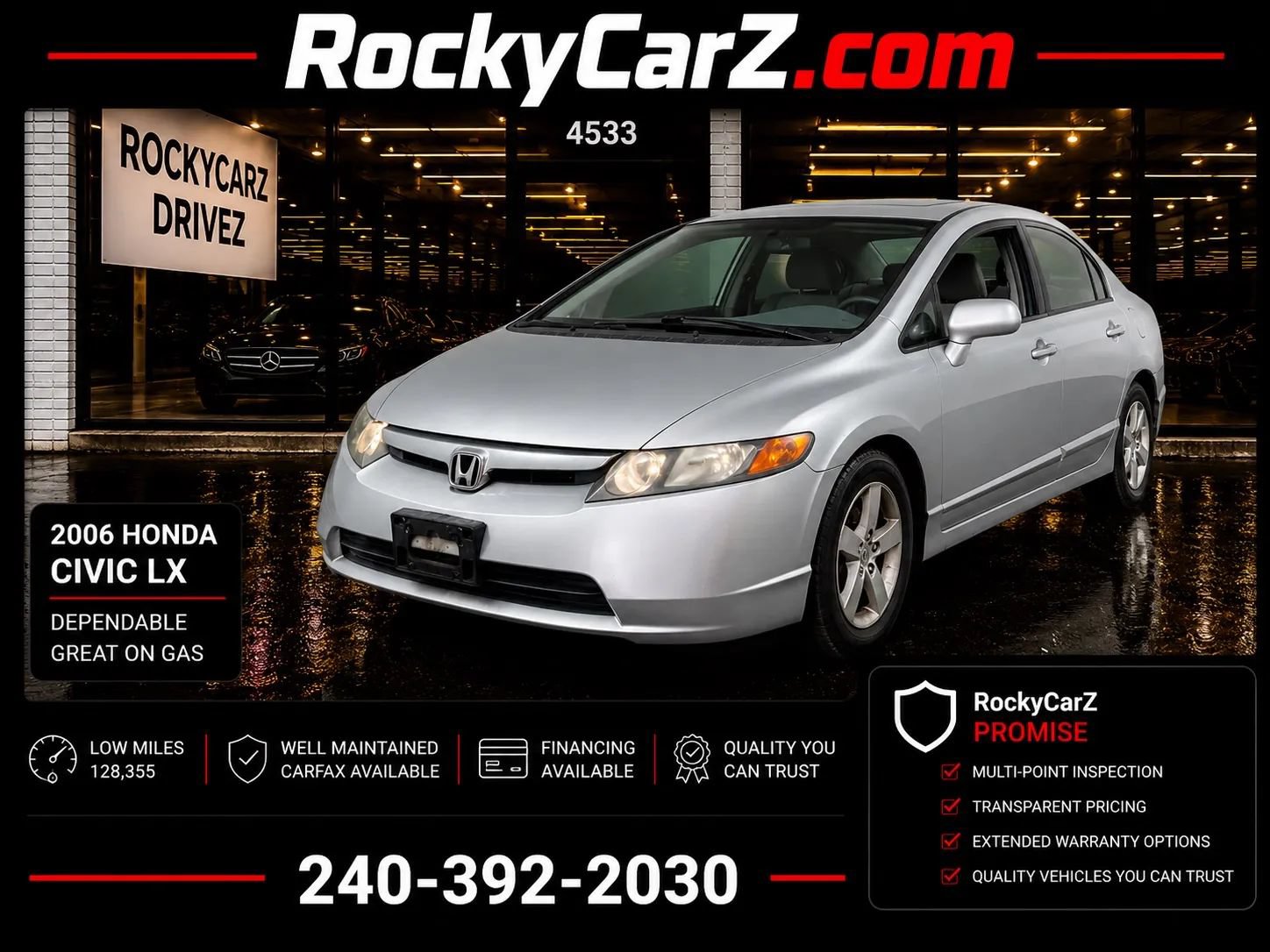 Used 2006 Honda Civic EX image 1