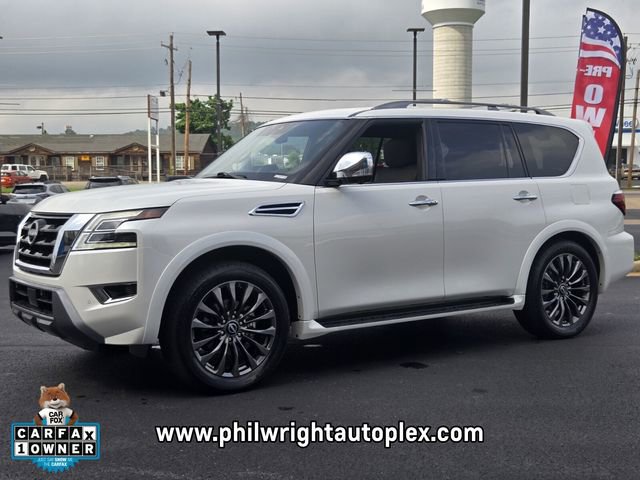Used 2023 Nissan Armada Platinum w/ Captain's Chairs Package AWD/4WD image 7