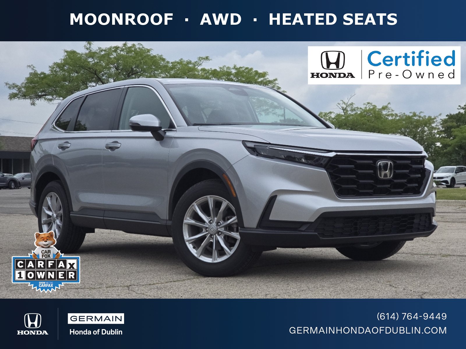 Certified 2023 Honda CR-V EX