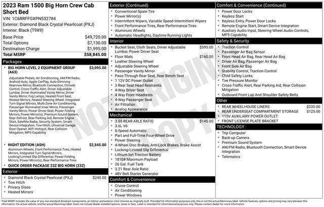 Used 2023 RAM 1500 Big Horn AWD/4WD image 24