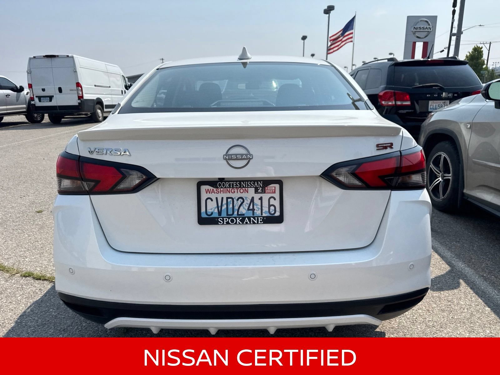 Certified 2025 Nissan Versa SR w/ Trunk Package FWD image 10