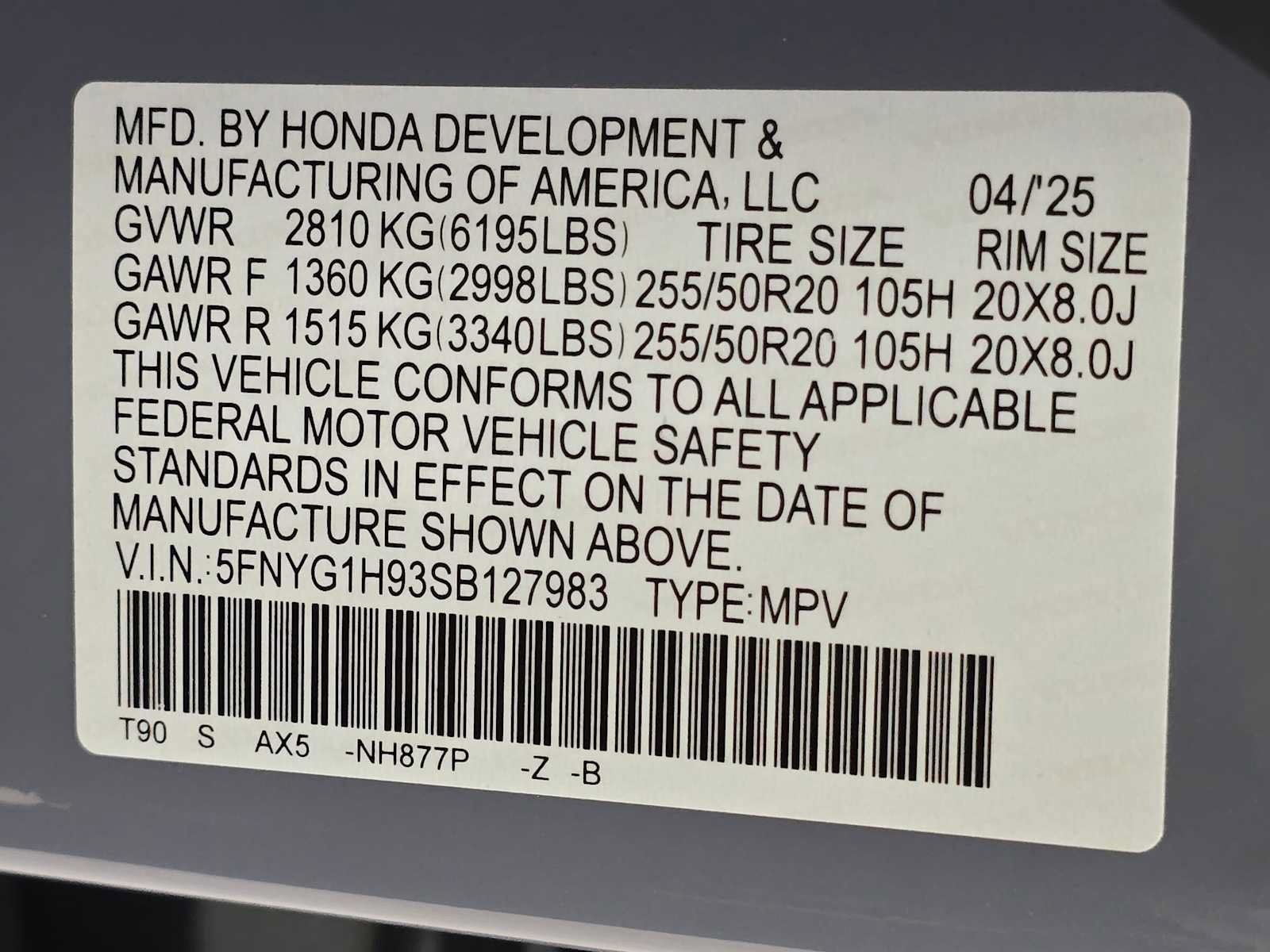 Used 2025 Honda Pilot Black Edition image 34