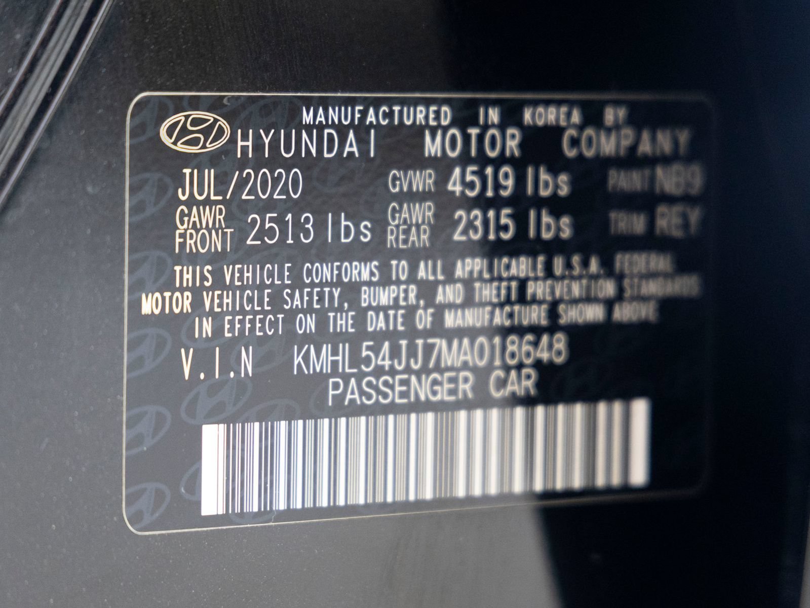 Used 2021 Hyundai Sonata Limited w/ Cargo Package FWD image 15