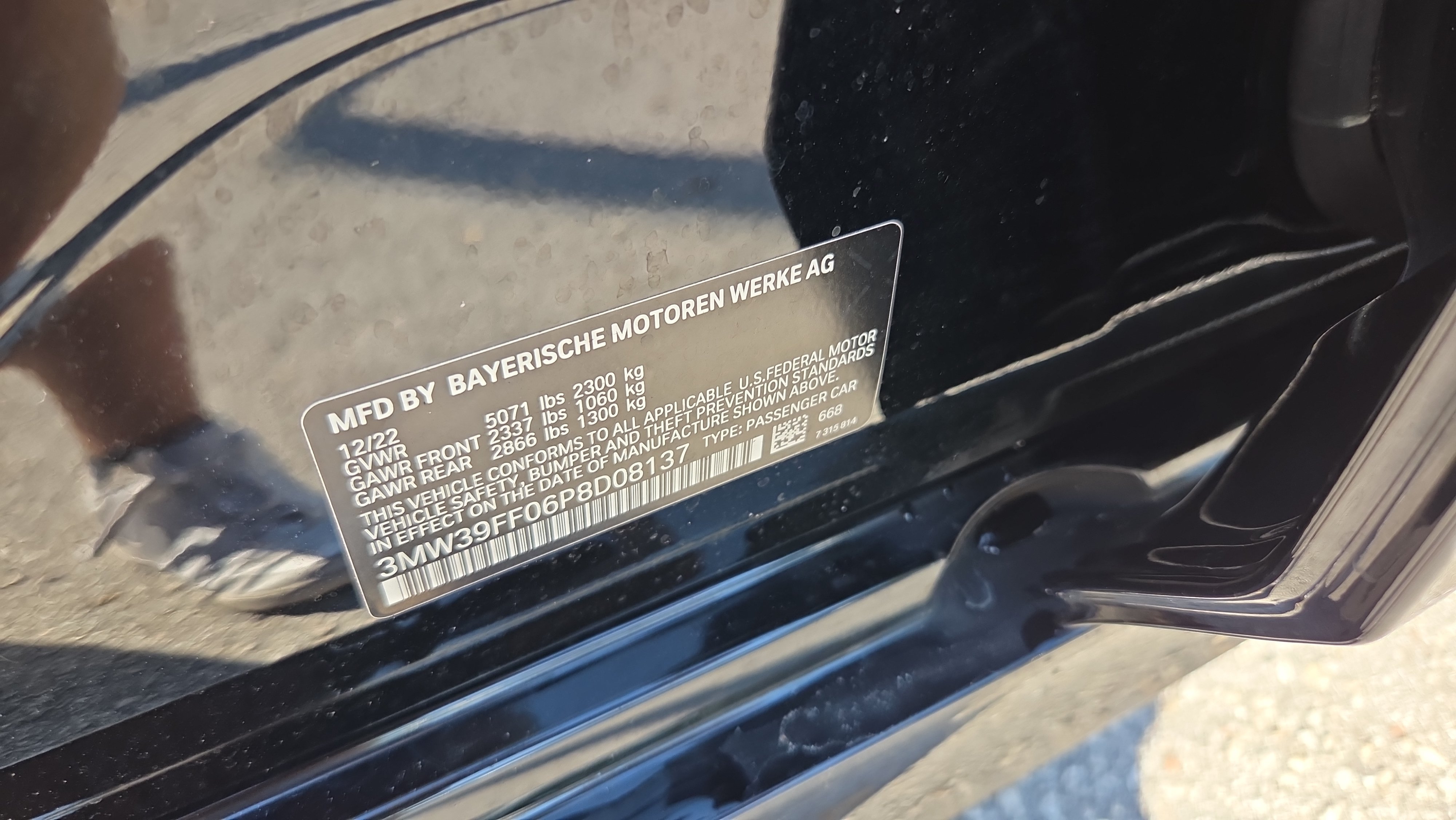 Used 2023 BMW 330e w/ Driving Assistance Package RWD image 31