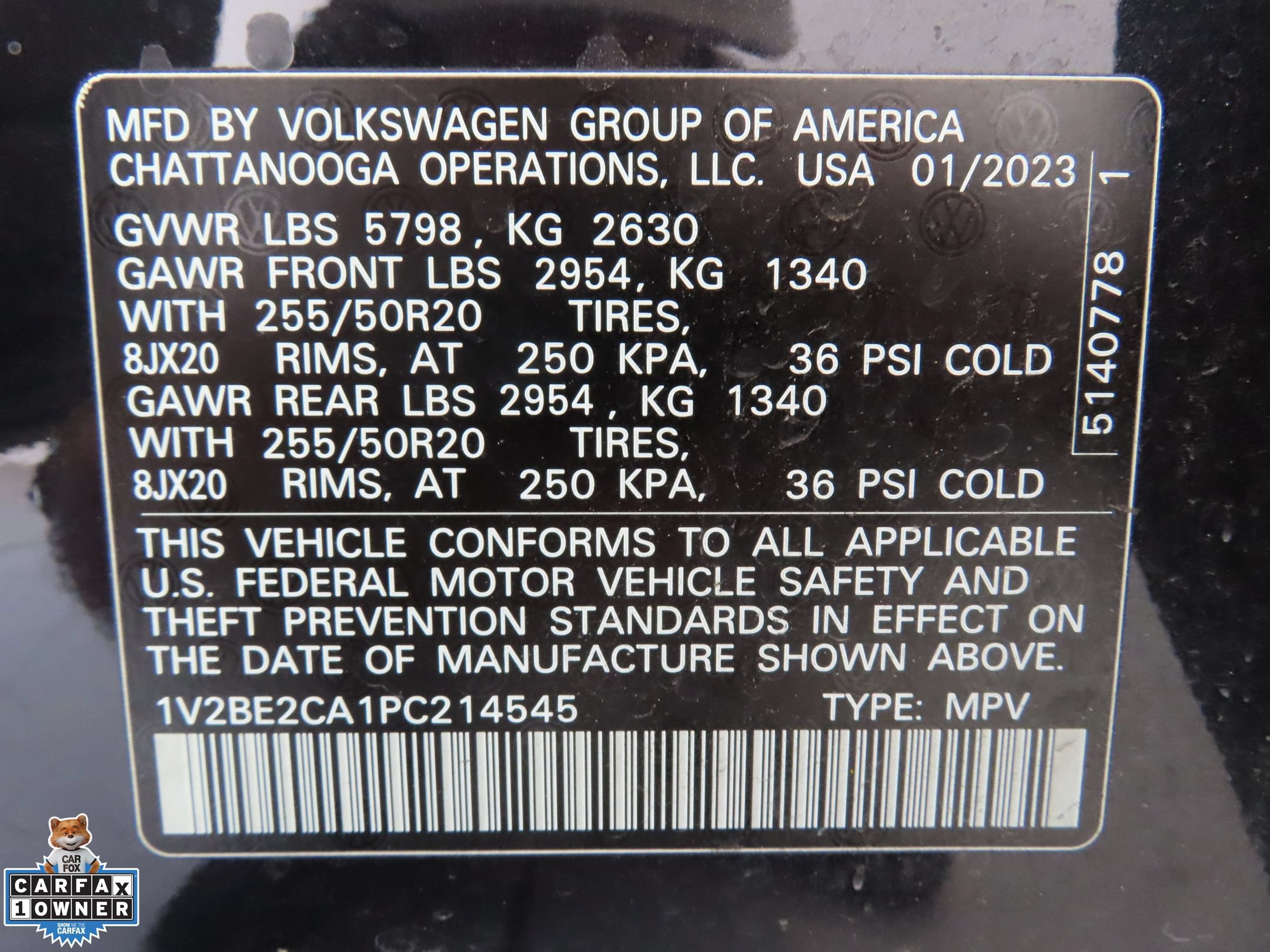 Certified 2023 Volkswagen Atlas Cross Sport SEL AWD/4WD image 31