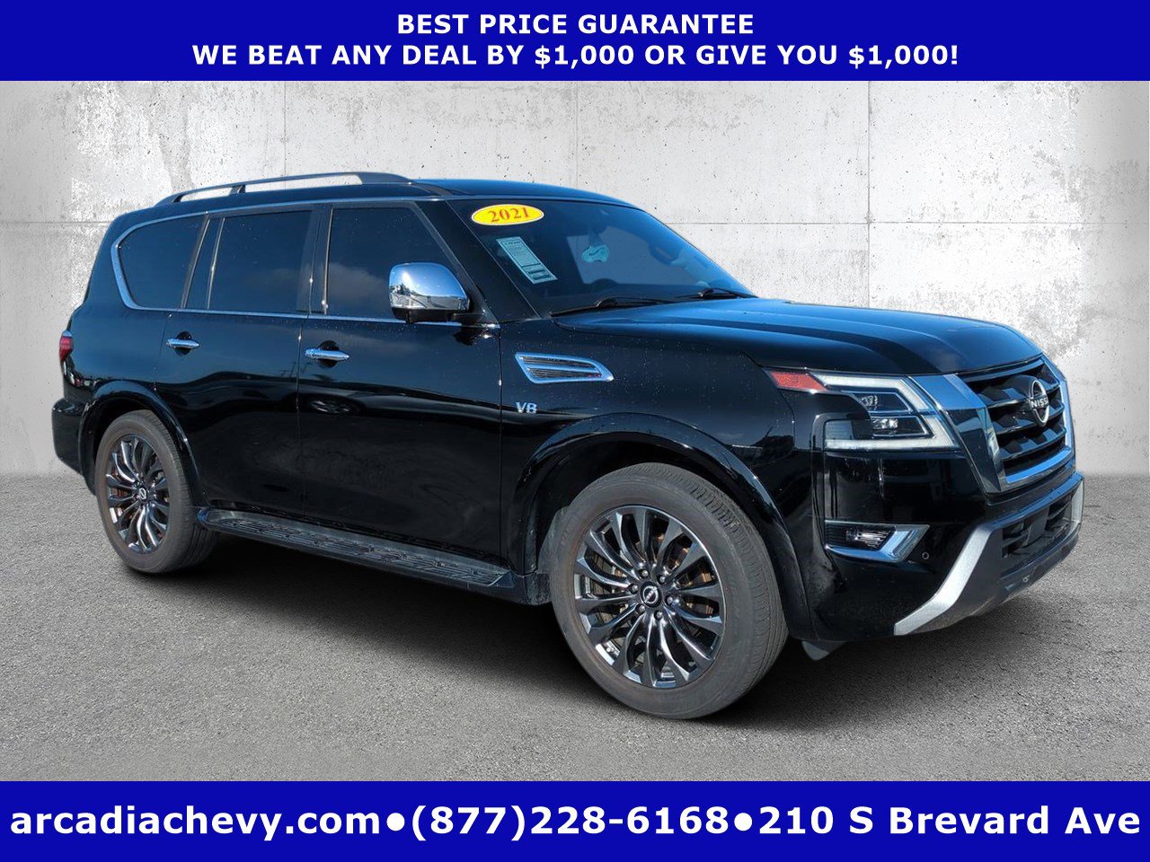 Used 2021 Nissan Armada Platinum image 1