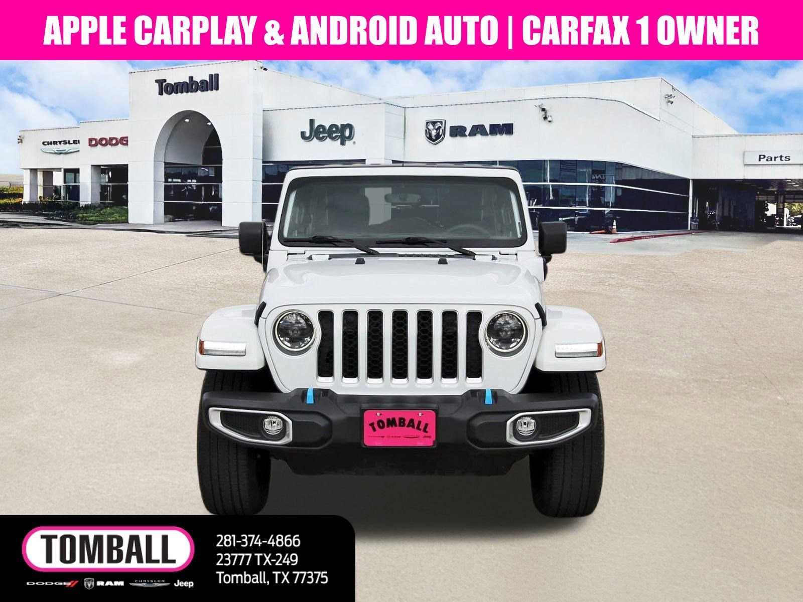 Used 2023 Jeep Wrangler Sahara 4xe image 2