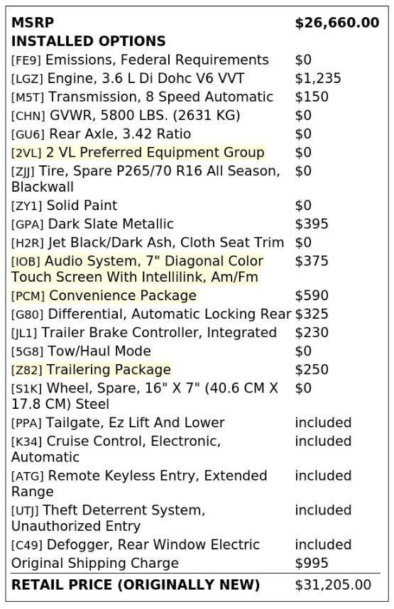 Used 2017 GMC Canyon 2WD Crew Cab w/ Convenience Package image 4