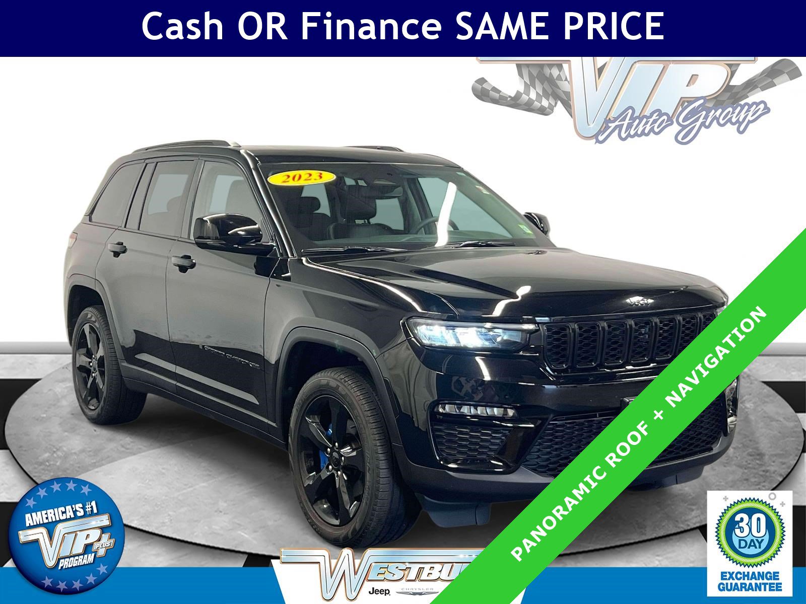 Certified 2023 Jeep Grand Cherokee Limited w/ Black Appearance Package