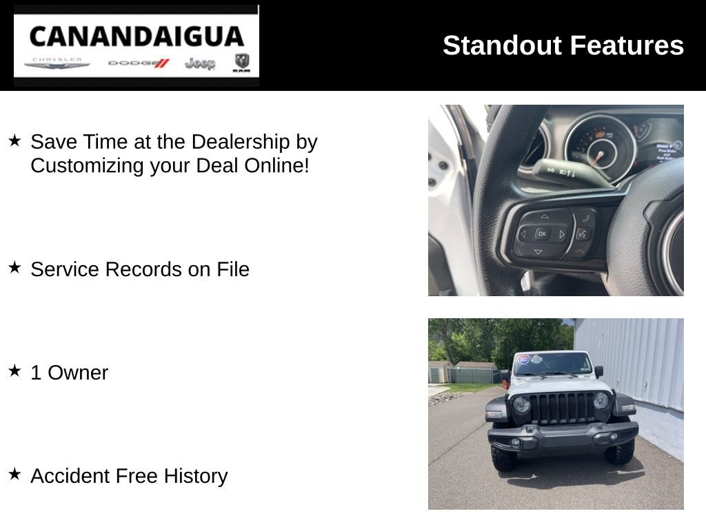 Used 2021 Jeep Wrangler Unlimited Willys image 8
