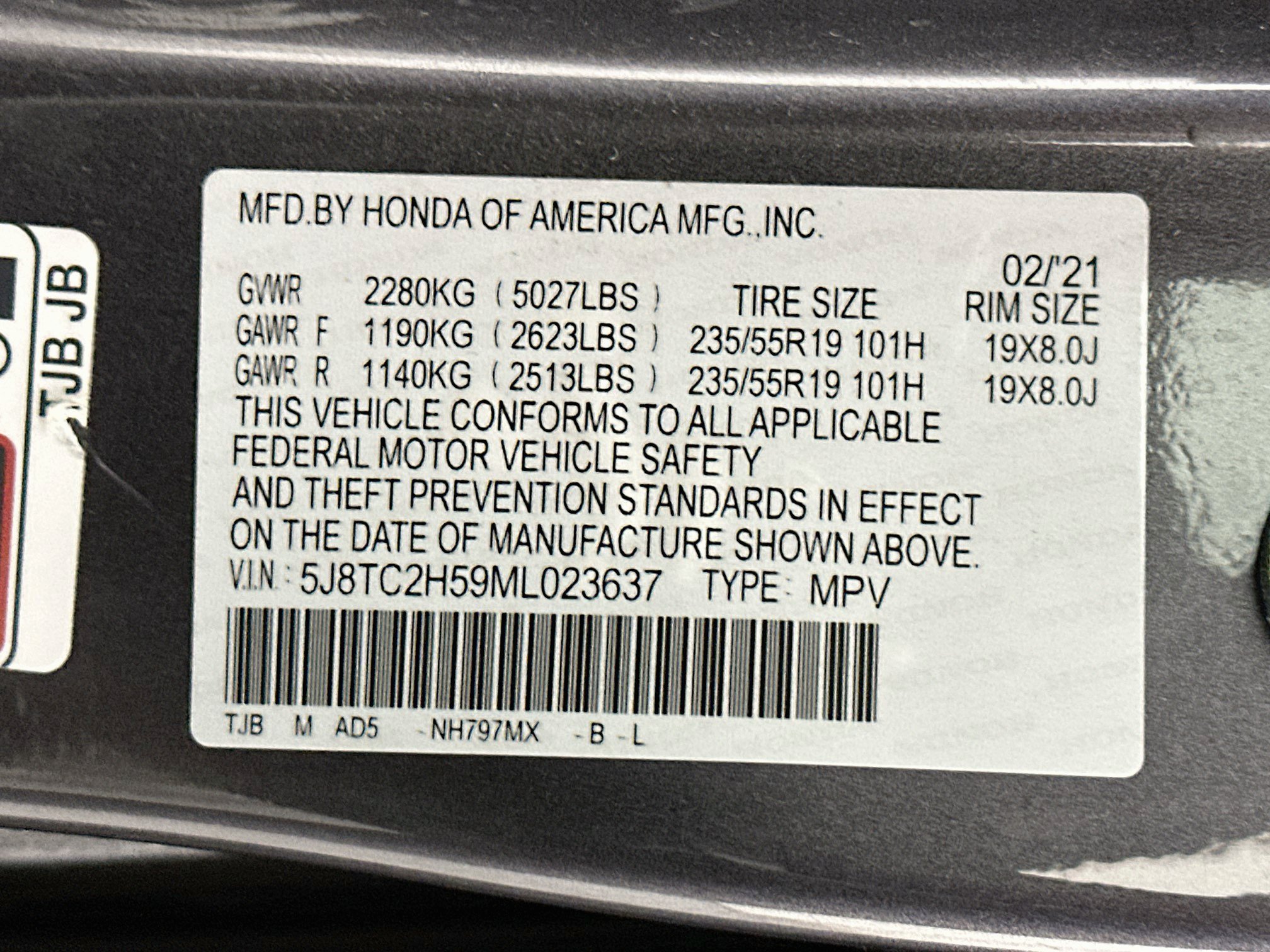 Used 2021 Acura RDX w/ Technology Package AWD/4WD image 12