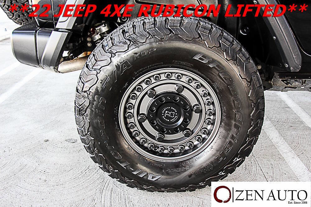 Used 2022 Jeep Wrangler Unlimited Rubicon 4xe w/ Cold Weather Group image 56