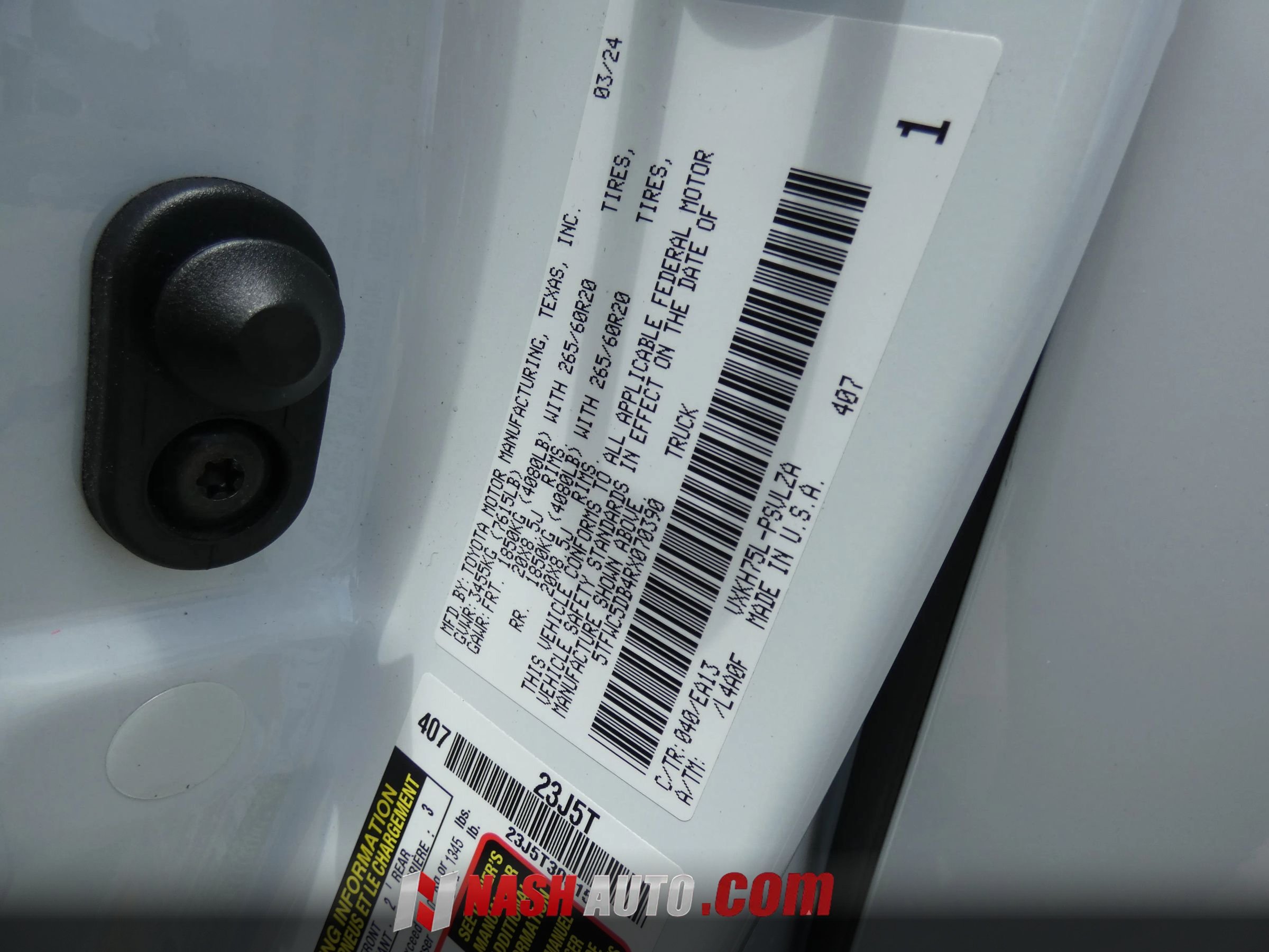 Used 2024 Toyota Tundra Limited w/ TRD Off-Road Package AWD/4WD image 82