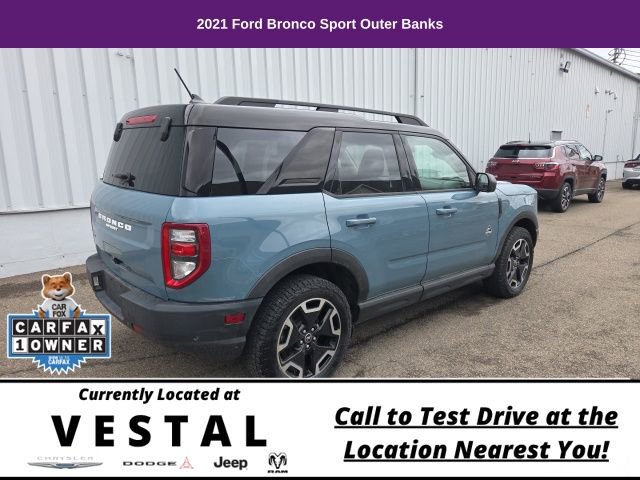 Used 2021 Ford Bronco Sport Outer Banks AWD/4WD image 5
