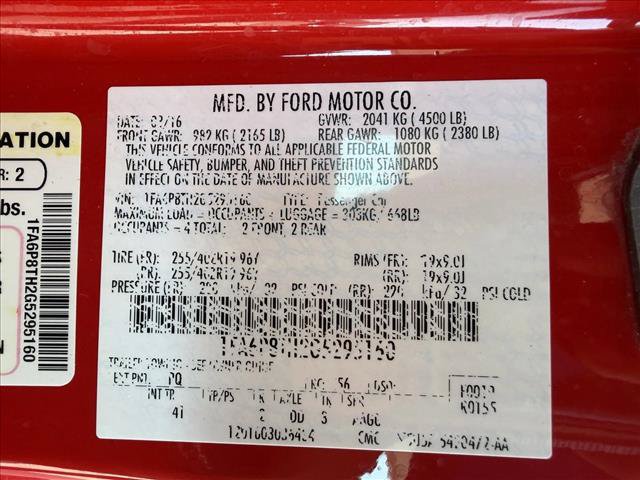 Used 2016 Ford Mustang Premium w/ Ecoboost Performance Package RWD image 23