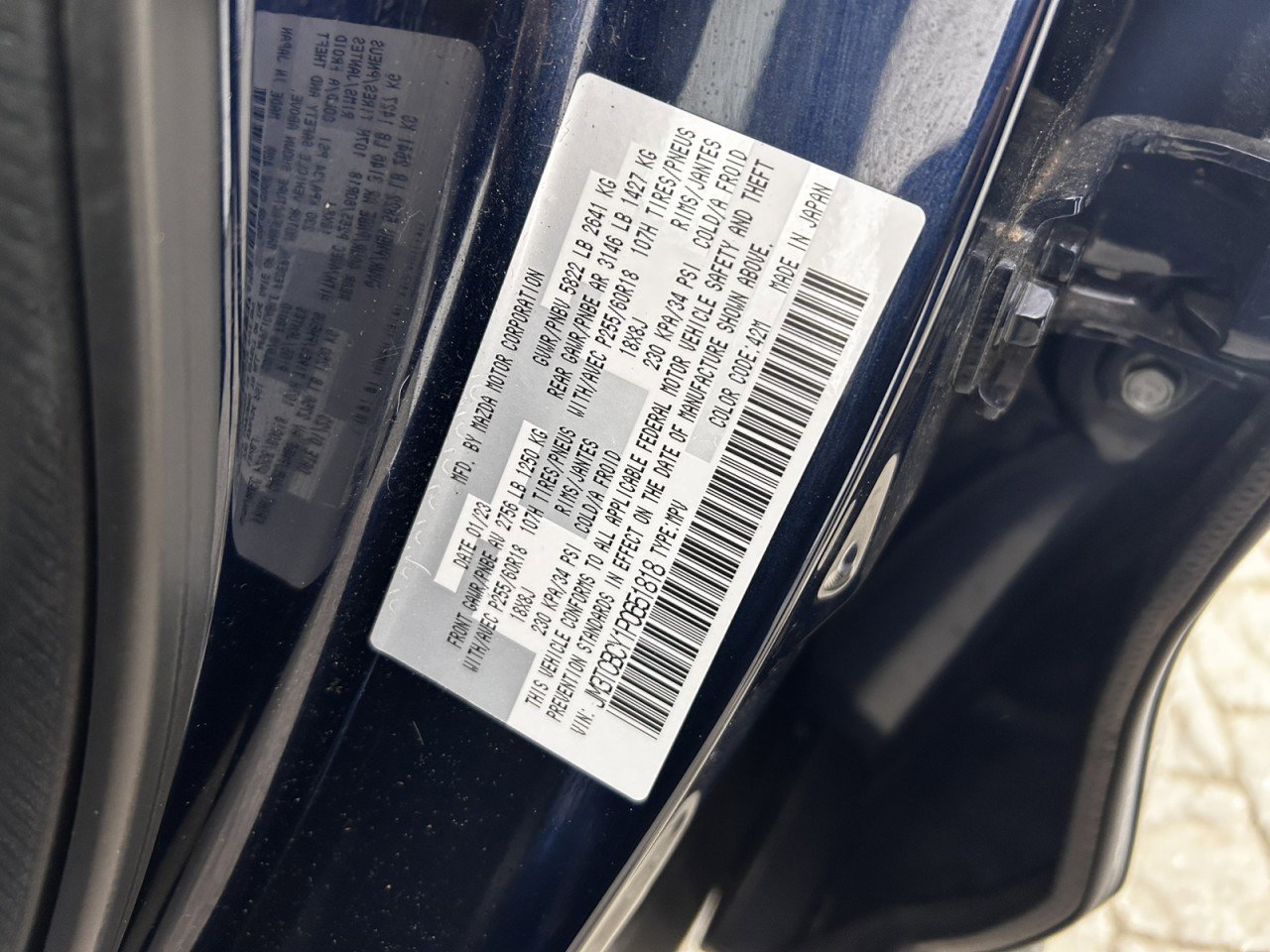 Used 2023 MAZDA CX-9 Touring AWD/4WD image 24