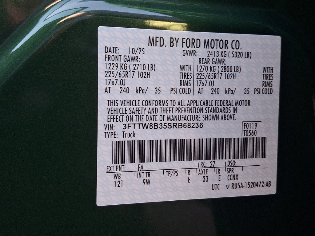 Used 2025 Ford Maverick XL w/ Equipment Group 101A AWD/4WD image 25