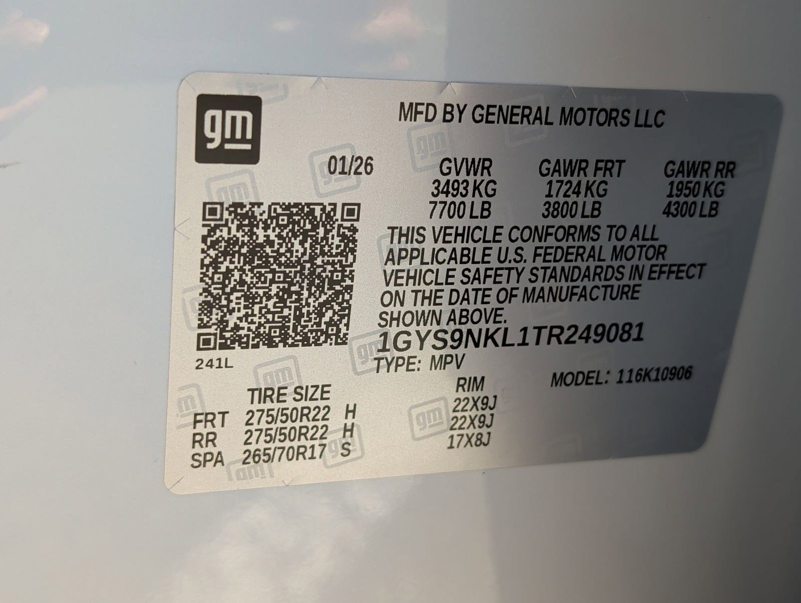 Used 2026 Cadillac Escalade ESV Sport w/ LPO, ONYX Package image 30