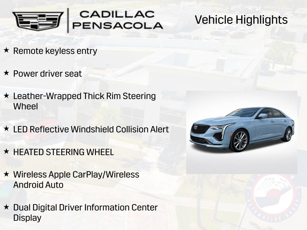 Certified 2025 Cadillac CT4 V image 22