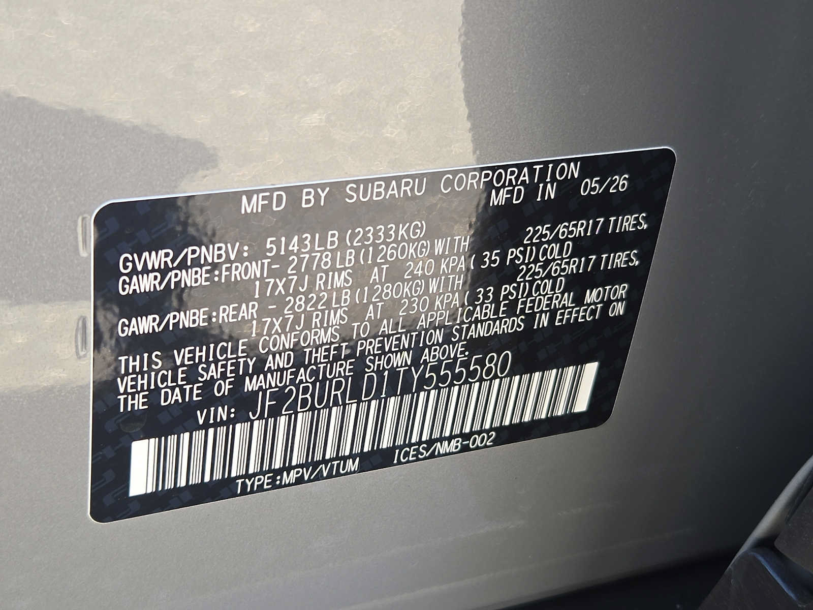 New 2026 Subaru Outback Wilderness AWD/4WD image 9