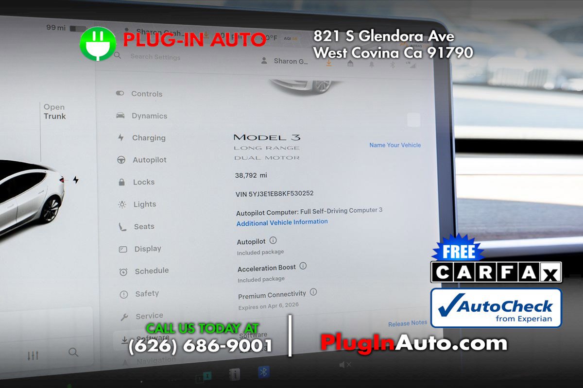 Used 2019 Tesla Model 3 Long Range image 1