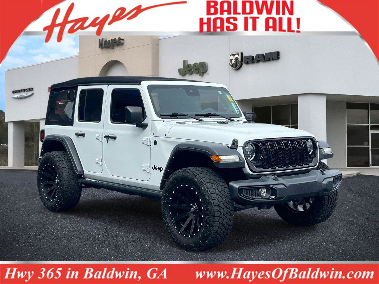 Used 2024 Jeep Wrangler Unlimited Sport
