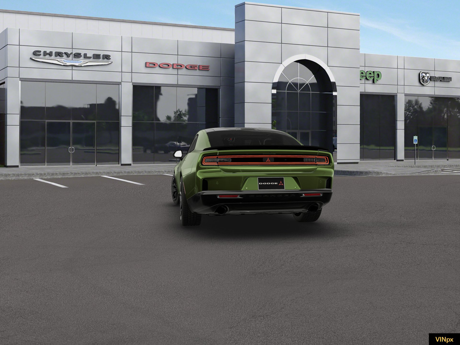 New 2026 Dodge Charger Scat Pack w/ Blacktop Package AWD/4WD image 13