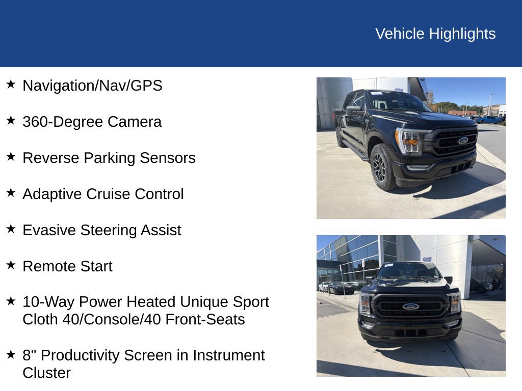 Used 2021 Ford F150 XLT w/ Equipment Group 302A High AWD/4WD image 29