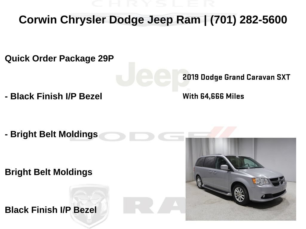 Used 2019 Dodge Grand Caravan SXT FWD image 6